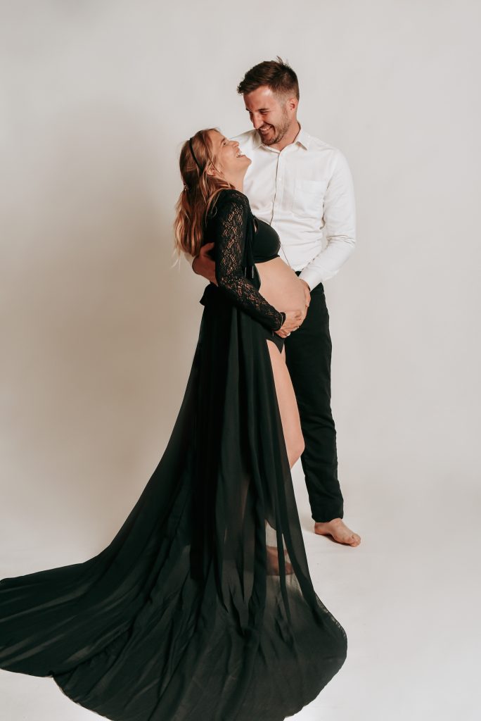 couple grossesse studio