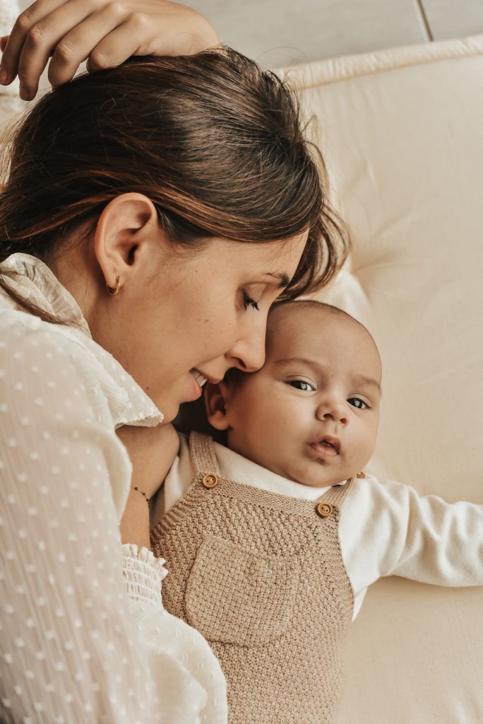 portrait mère et bébé