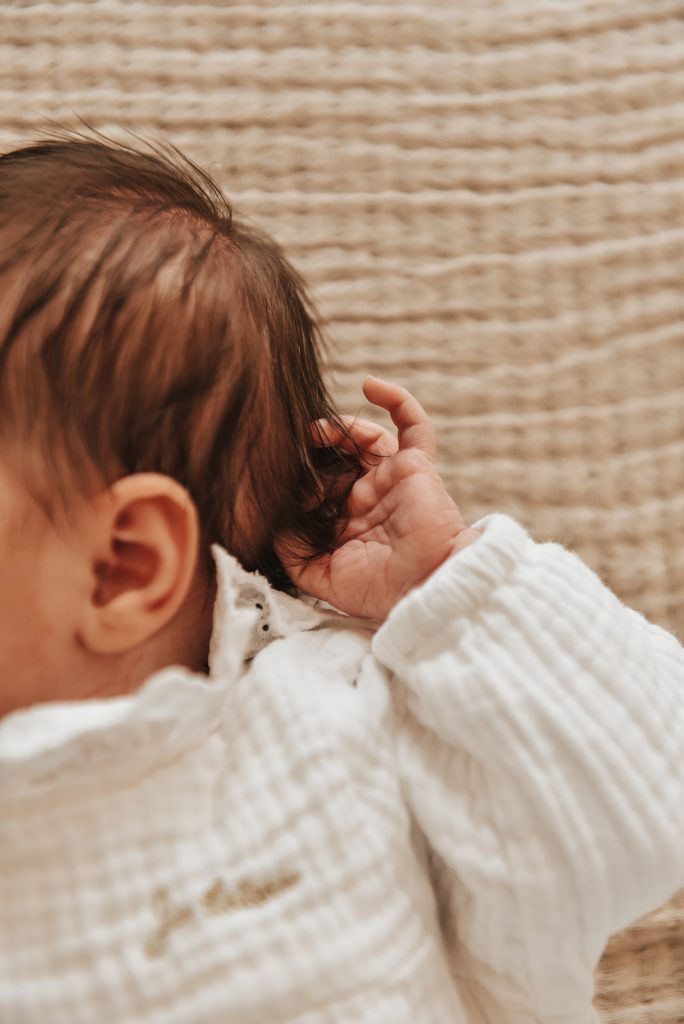 détail bébé à domicile