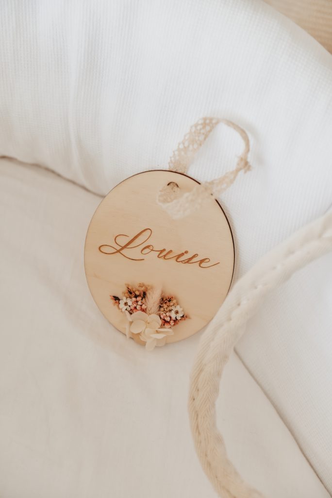 détail déco chambre bébé