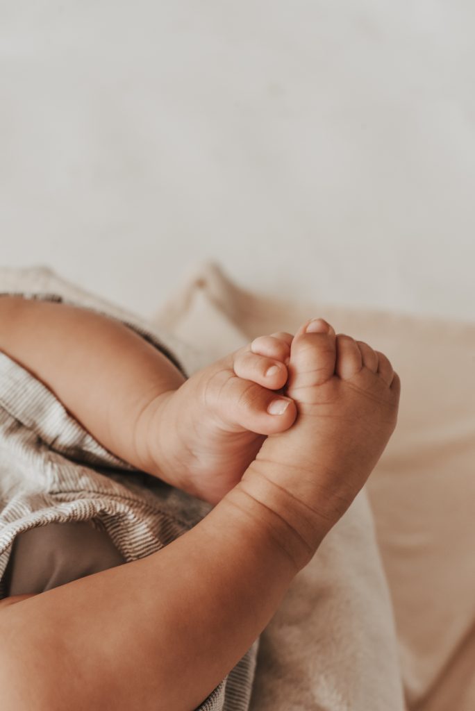 pieds de bébé