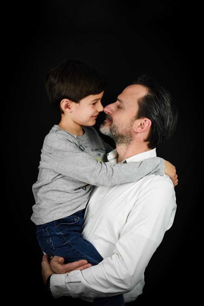 portrait papa et fils