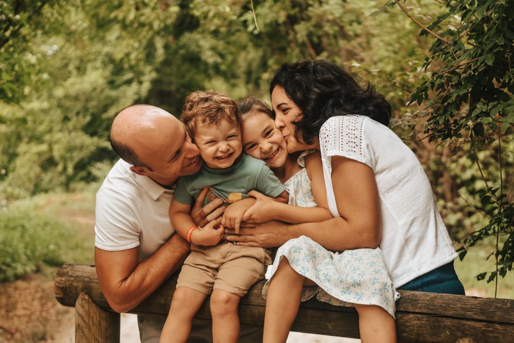 photo famille dans le marais